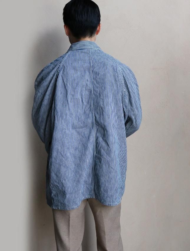 50s PAYDAY HICKORY DENIM COVERALL - MATIN, VINTAGE OUTFITTERS