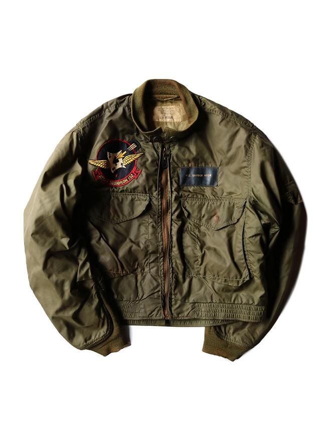 60s US NAVY WEP G-8 JACKET WITH SQD PATCH SIZE 44 REGULAR