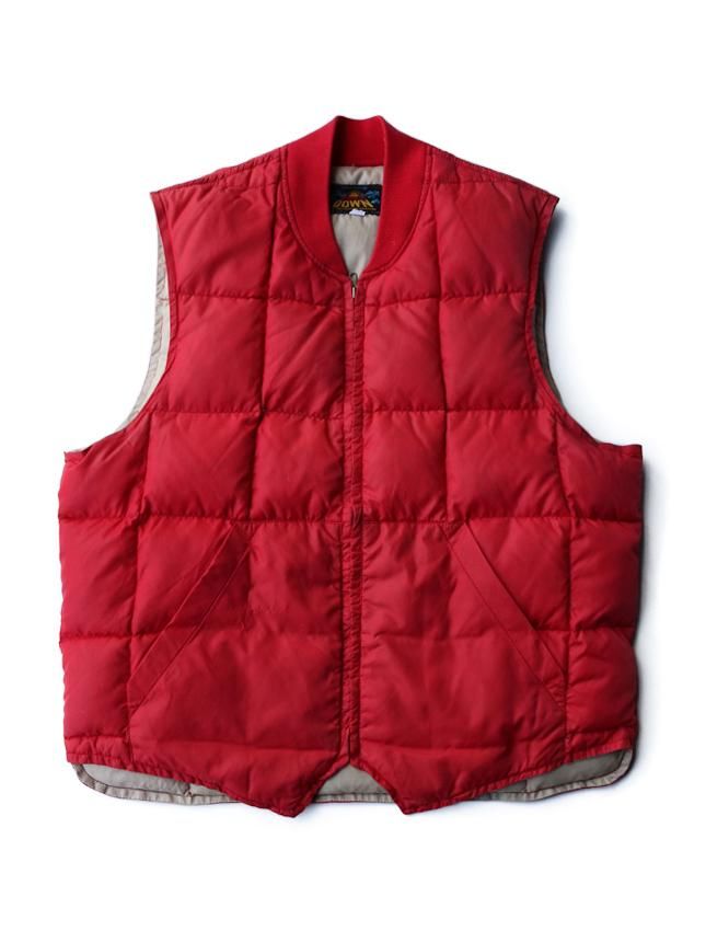 Eddie Bauer VINTAGE DOWN VEST バウアーダウン日出タグ - ジャケット