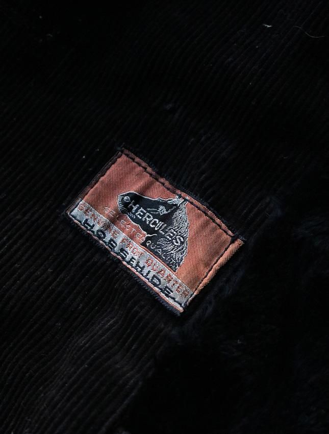 30s HERCULES HORSE HIDE LEATHER CARCOAT SIZE ML - MATIN, VINTAGE