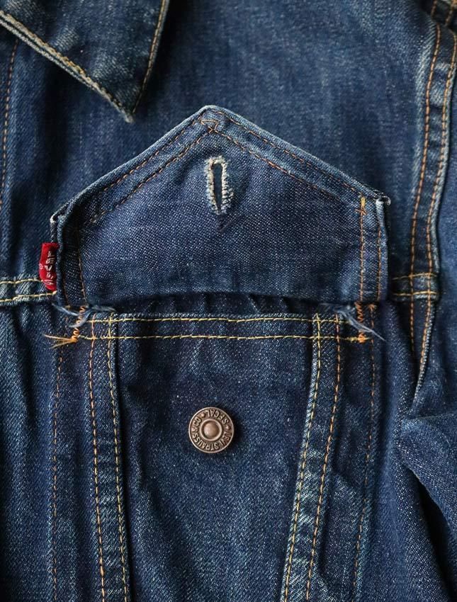 60s LEVIS 557XX DENIM JACKET SIZE 40-42 - MATIN, VINTAGE