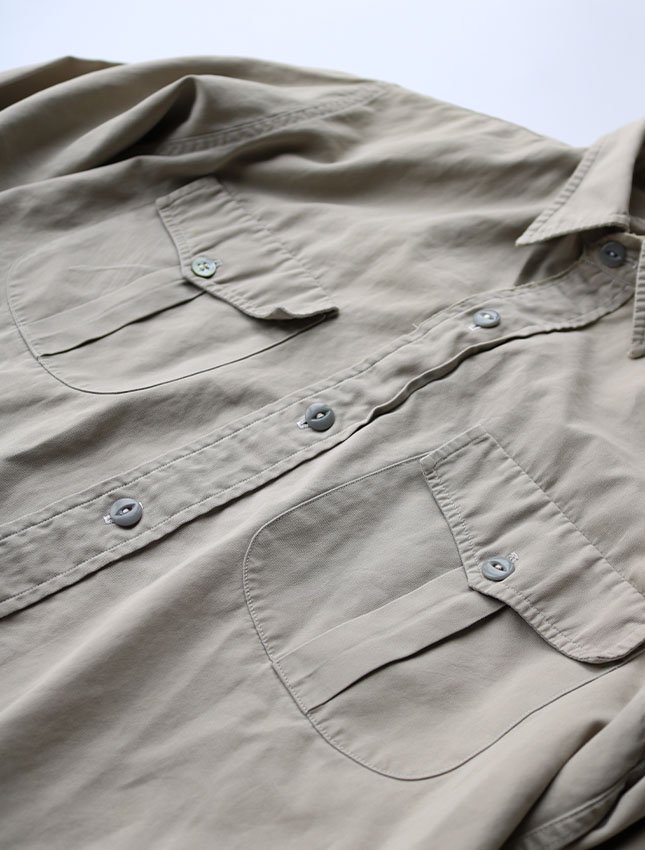 70s ABERCROMBIE & FICH SAFARI SHIRT SIZE ML - MATIN, VINTAGE