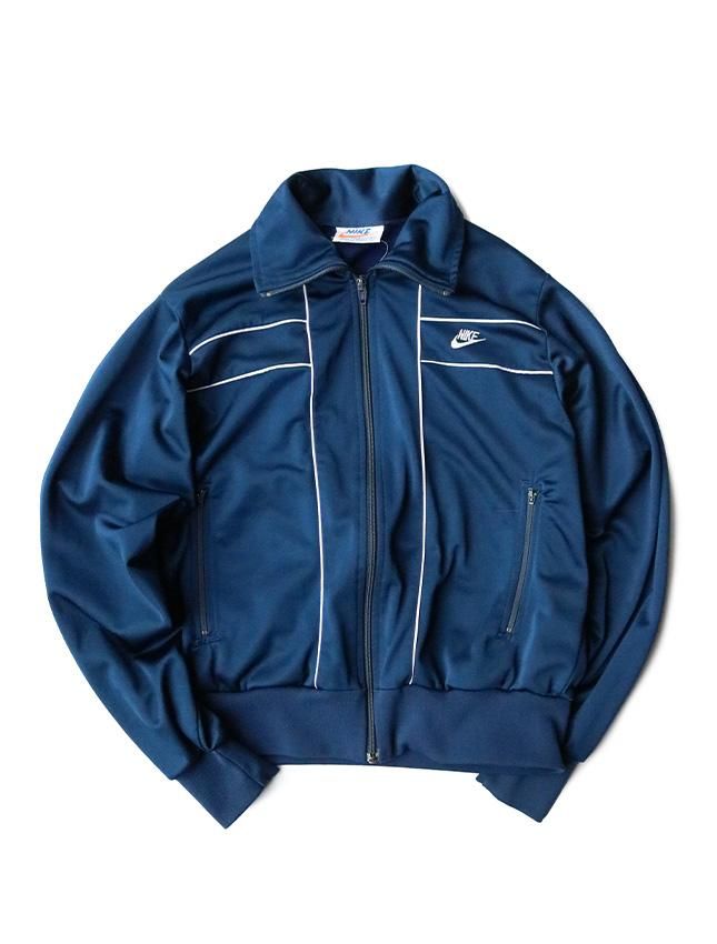 70s NIKE TRACK JACKET ORANGE TAB SIZE WOMANS L - MATIN, VINTAGE