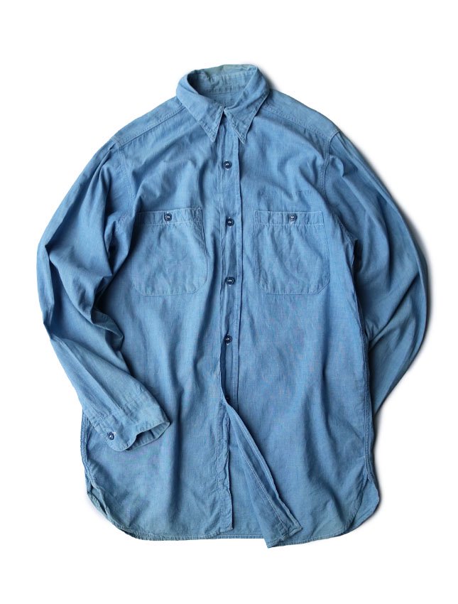 50s usnavy chambray shirt