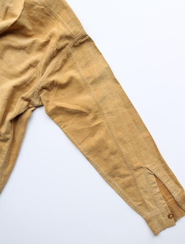 ✳︎古着メイン✳︎ページ 30s CHILL BREAKER HALF ZIP MOLESKIN WORK SHIRT - MATIN, VINTAGE