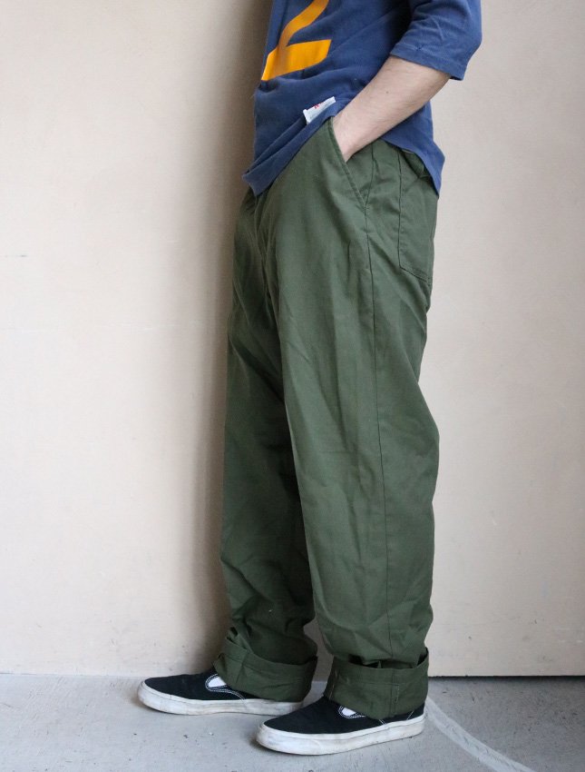80s US ARMY UTILITY PANTS SIZE W34 - MATIN, VINTAGE OUTFITTERS ビンテージ古着 富山