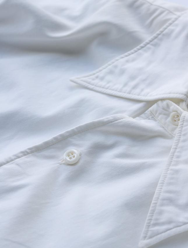 40s MANHATTAN BRAND COTTON WHITE SHIRT SIZE ML - MATIN