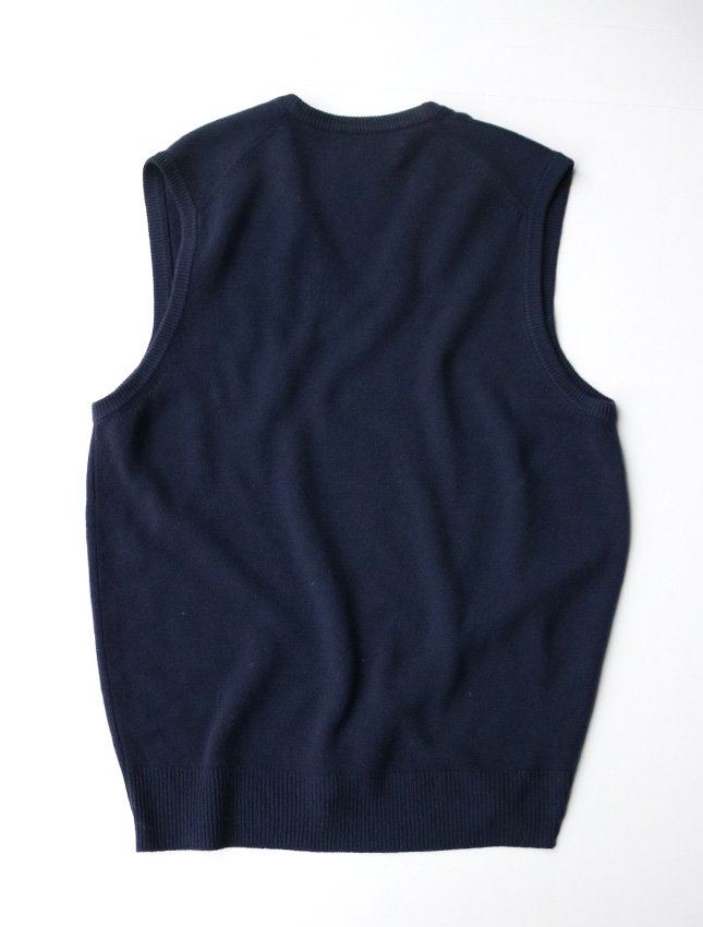 90s BROOKS BROTHERS CASHMERE KNIT VEST KNITTED IN 