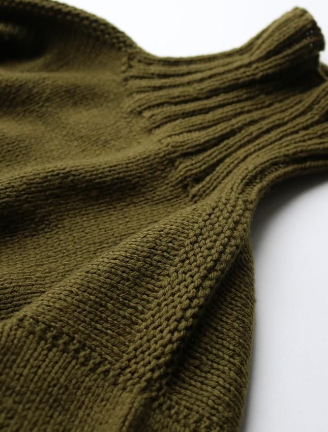 WW2 AMERICAN RED CROSS TURTLE NECK SWEATER MINT COND SIZE ML