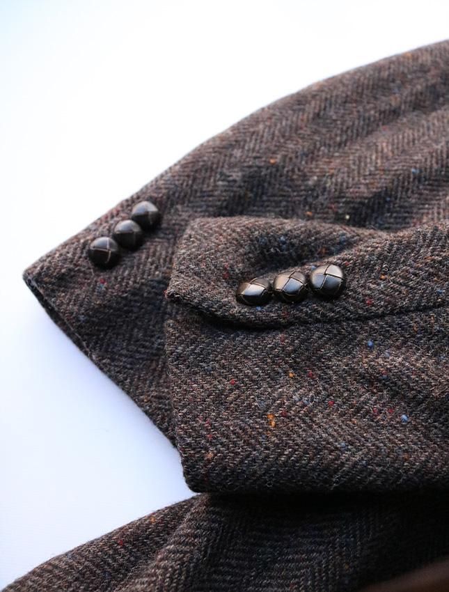 80s STAFFORD HAMPSHIRE WOOL TWEED JACKET | メンズツイード
