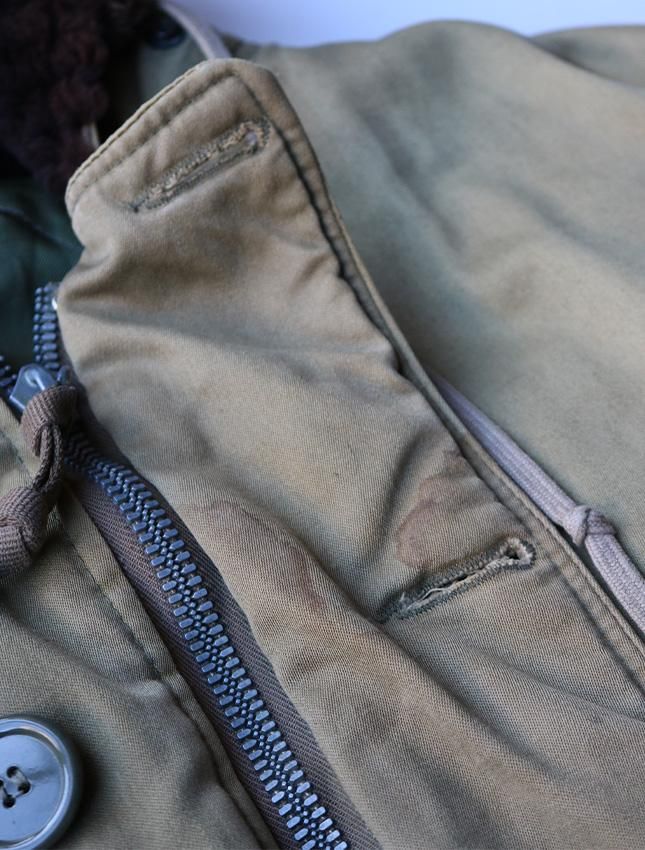 ジャケット・アウター 50s vintage B-15D size40 50's U.S.AIRFORCE MA-1 フライトジャケット ALBERT TURNER社 セージ