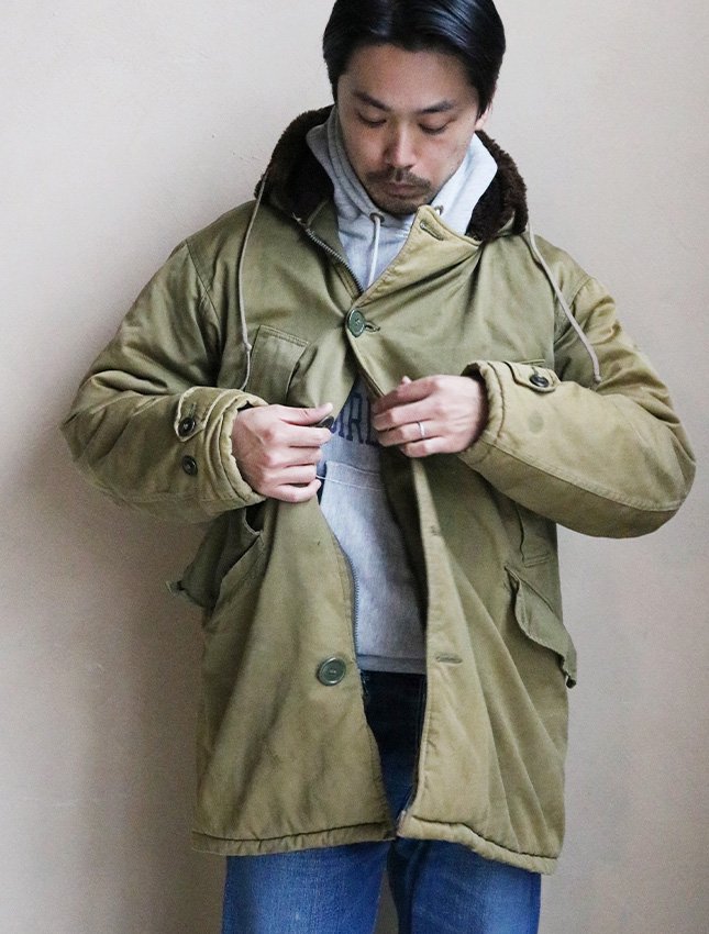 50s USAF B-9 FRIGHT JACKET CIVILIAN SIZE FITS LIKE SM | 50年代のUS