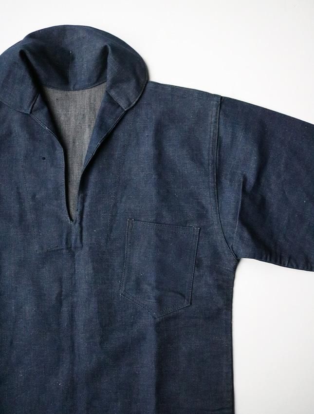 新春】【1/3販売】ABOUT NOS WW1 US NAVY DENIM PULLOVER JACKET 新春】【1/3販売】ABOUT NOS WW1 US NAVY DENIM PULLOVER JACKET