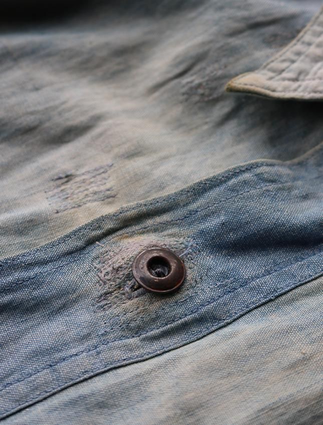新春】【1/3販売】1930s BIG YANK ASYMMETRY POKET CHAMBRAY