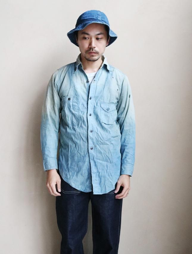 新春】【1/3販売】1930s BIG YANK ASYMMETRY POKET CHAMBRAY