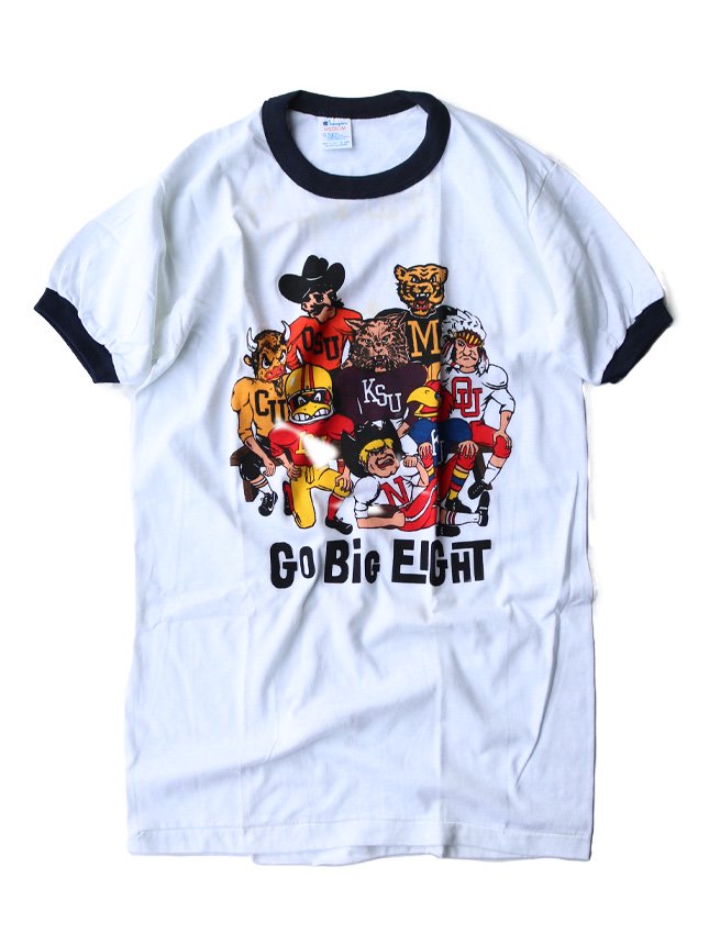 ABOUT NOS 80s CHAMPION GO BIG EIGHT T-SHIRT | 新春販売 - MATIN, VINTAGE  OUTFITTERS ビンテージ古着 富山