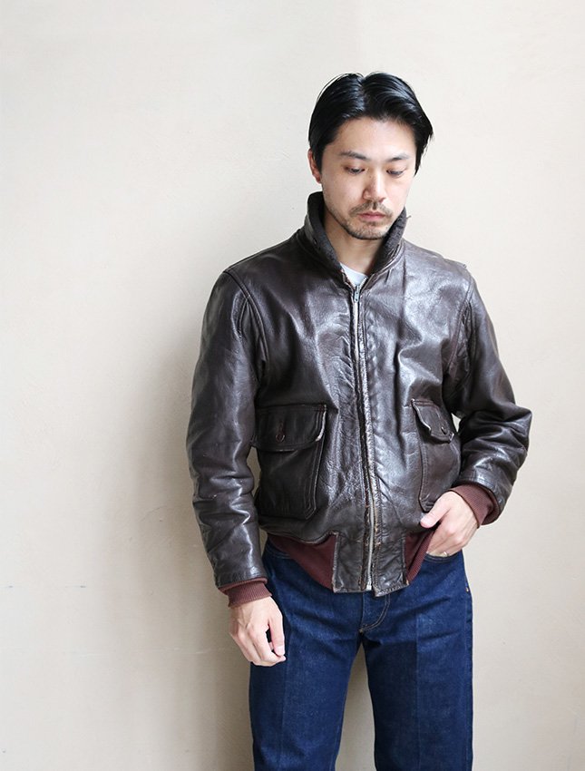 60s US NAVY G1 FRIGHT JACKET | US NAVYのG-1フライトジャケット ...