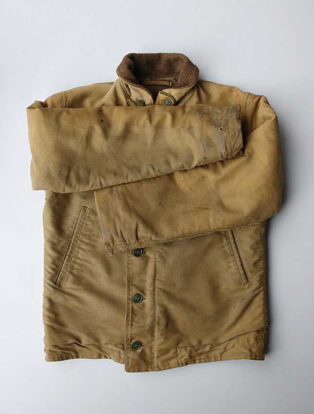 40s US NAVY N-1 DECK JACKET SIZE 40 | 第二次世界大戦頃のN1デッキ 