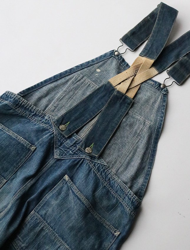 40s ANVIL BRAND LOW BACK OVERALL SIZE W34 | アンビルブランドのロー 