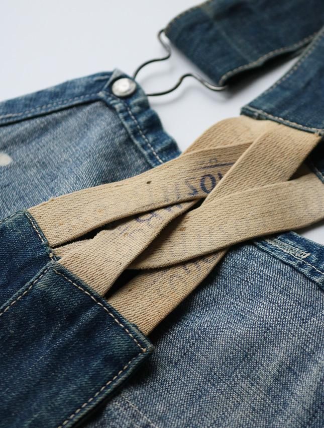 40s ANVIL BRAND LOW BACK OVERALL SIZE W34 | アンビルブランド