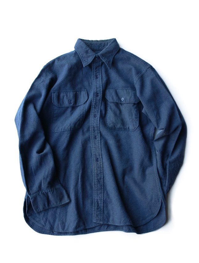 50s US AIR FORCE WOOL FLANNEL UTILITY SHIRT ABOUT SIZE S |  ヴィンテージウールフランネルシャツ - MATIN, VINTAGE OUTFITTERS ビンテージ古着 富山