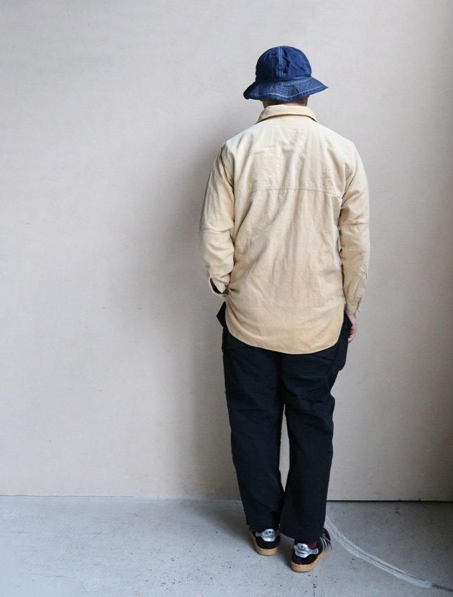 30s MONTGOMERY WARD PULL OVER ZIP UP MOLE SKIN WORK SHIRTS