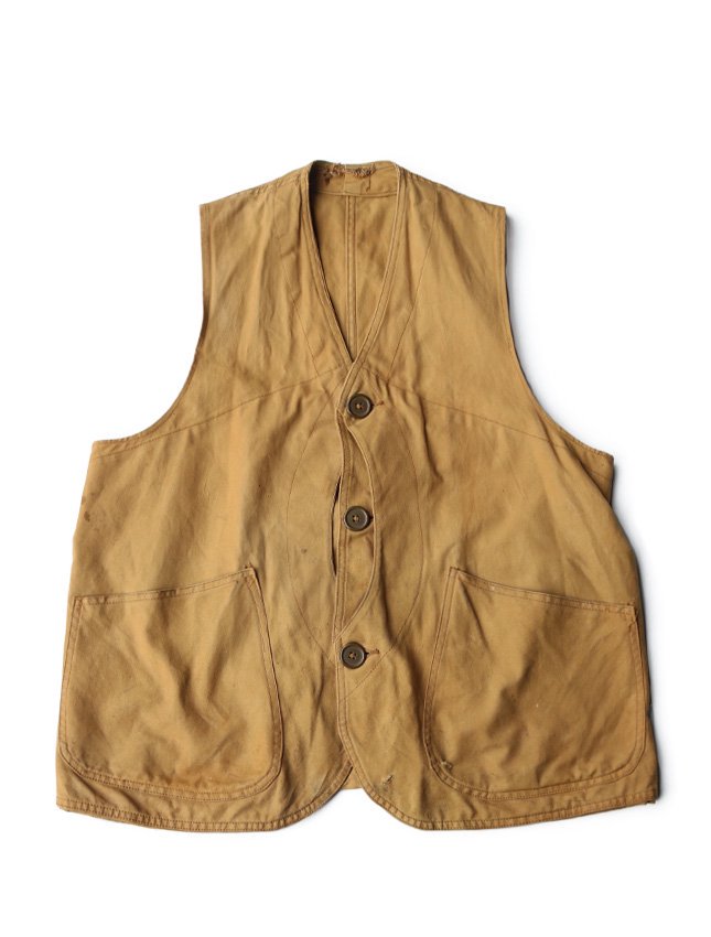 40s UNKNOWN HUNTING VEST | Vintage Style Vest - MATIN, VINTAGE 