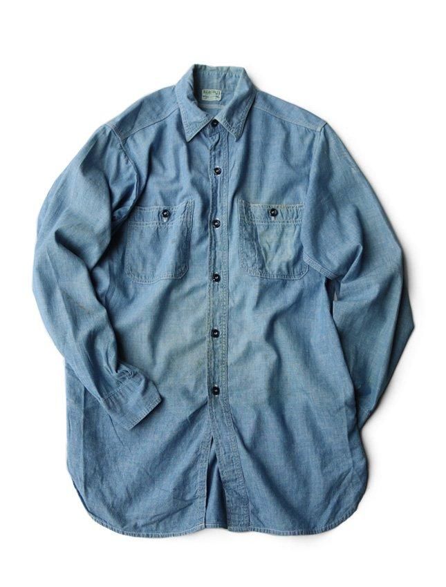 50s HERCULES ビンテージ ヘラクレス シャンブレーシャツ マチ付き 楽天市場】50's☆ Hercules ヘラクレス ブラック シャンブレー