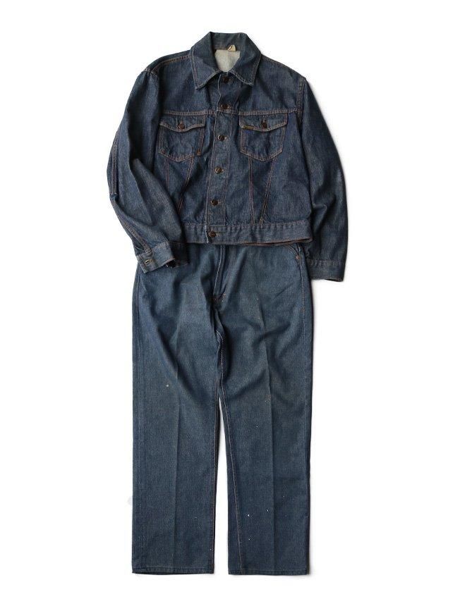 稀少60s Rosbucks denim jacket 60年代デニムジャケット 1960年代 ROEBUCKS デニムジャケット