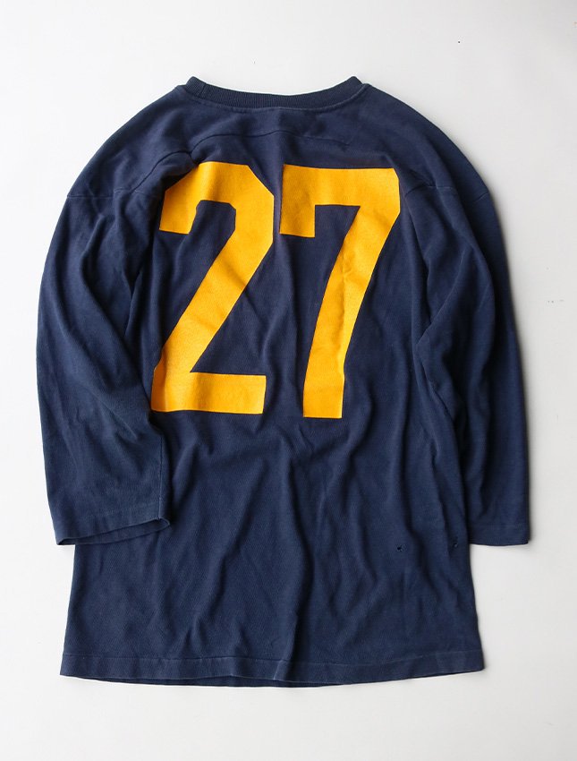 70s CHAMPION COTTON FOOT BALL TEE SIZE M | 人気のヴィンテージアイテム - MATIN, VINTAGE  OUTFITTERS ビンテージ古着 富山