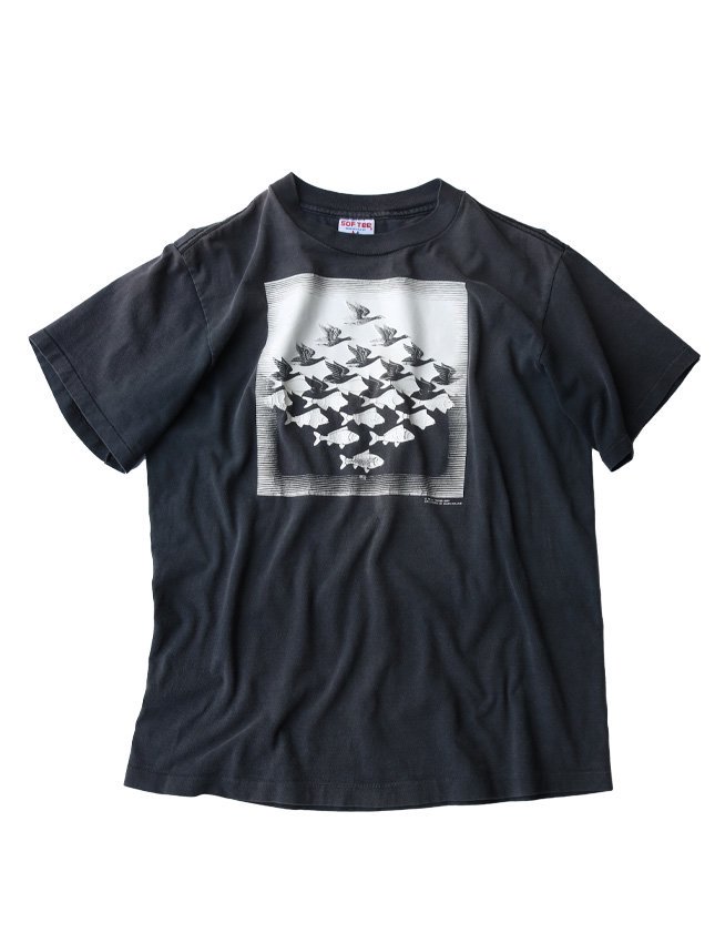 90s MC ESCHER T-SHIRT | Made in USA | Size L - MATIN, VINTAGE OUTFITTERS  ビンテージ古着 富山