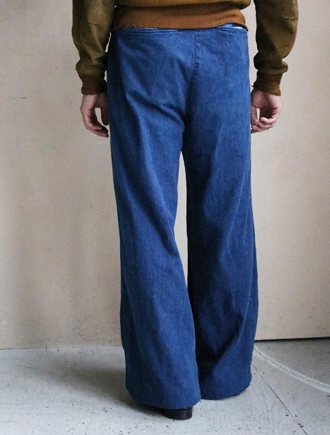 40s 50s 60s ビンテージ デニムトラウザー ワークパンツ 40s 真紺 ヴィンテージ デニムトラウザー ワークパンツ 50s 60s
