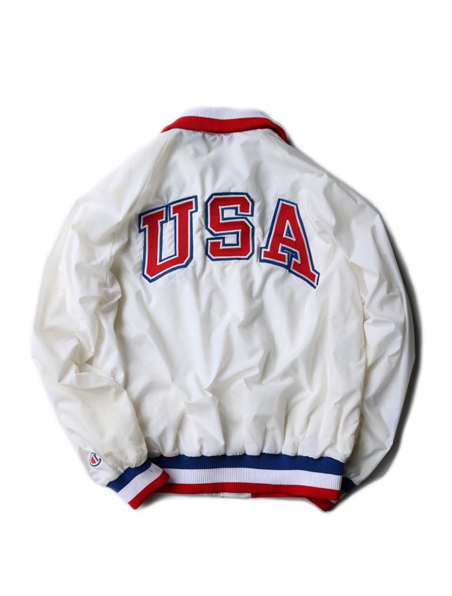 80s CHAMPION ナイロンジャケット | USA TEAM - MATIN, VINTAGE OUTFITTERS ビンテージ古着 富山