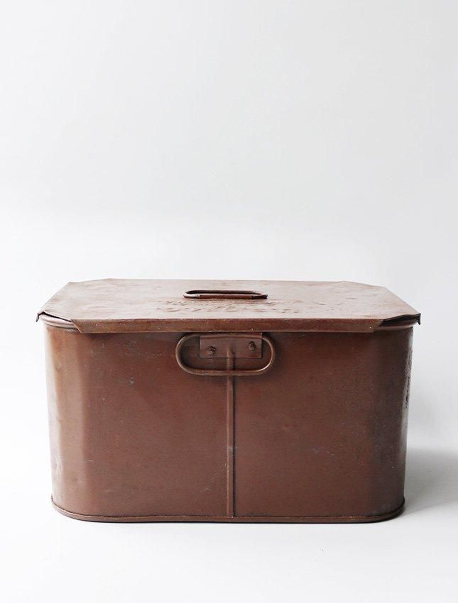 40s US ARMY スチールボックス | 蓋付き - MATIN, VINTAGE