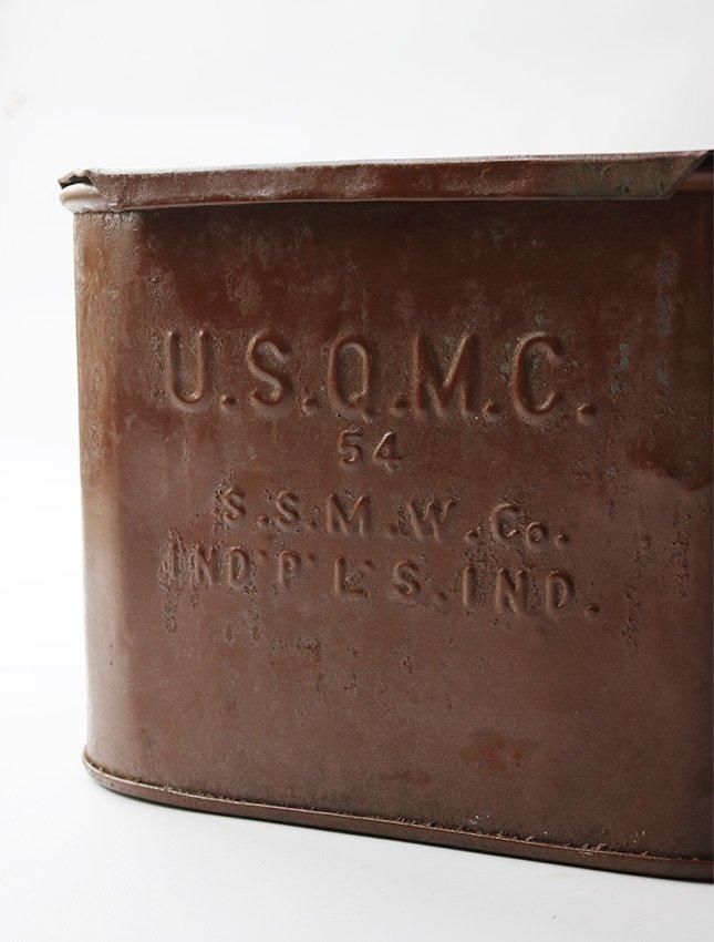 40s US ARMY スチールボックス | 蓋付き - MATIN, VINTAGE