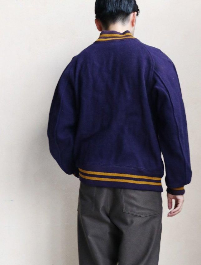 【格安saleスタート】 50s SAND KNIT WOOL ジャケット | SIZE42 - MATIN, VINTAGE ジャケット・アウター