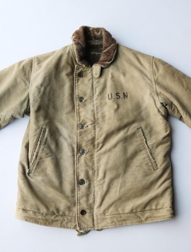 40s US NAVY N-1 DECK JACKET | サイズ40 - MATIN, VINTAGE OUTFITTERS