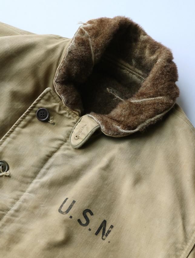 40s US NAVY N-1 DECK JACKET | サイズ40 - MATIN, VINTAGE OUTFITTERS