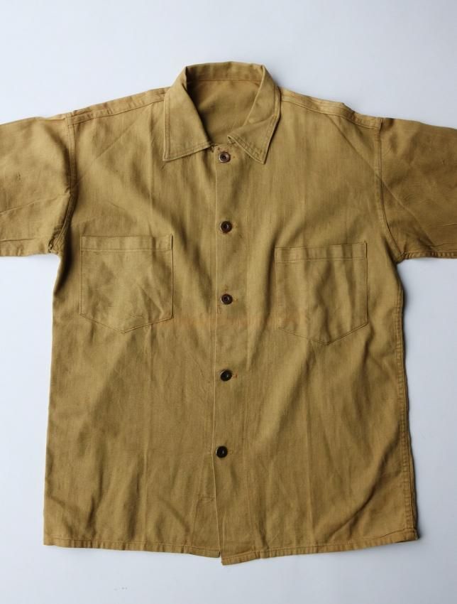 １９６０年代 コットン装備 WW1 US ARMY COTTON SHIRT | ジャケット - MATIN, VINTAGE