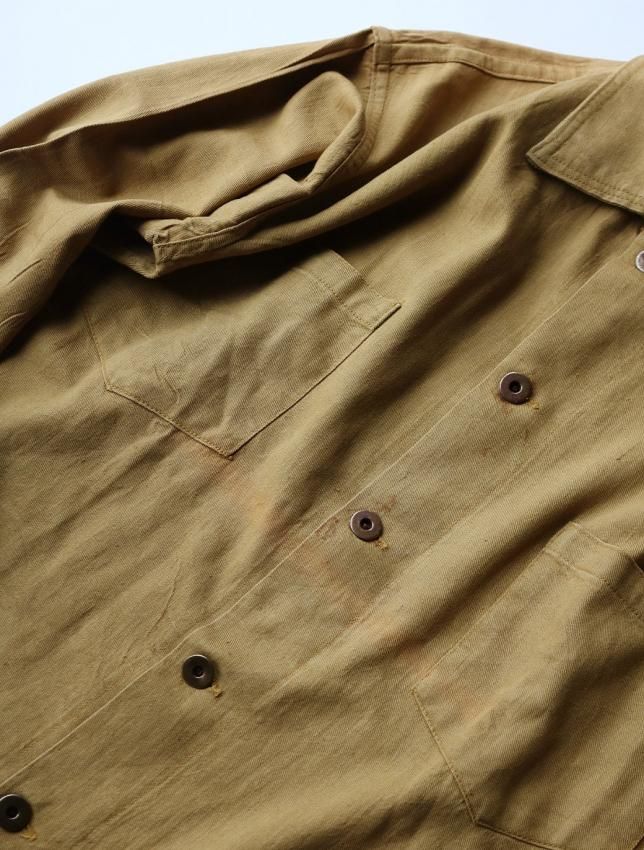 １９６０年代 コットン装備 WW1 US ARMY COTTON SHIRT | ジャケット - MATIN, VINTAGE