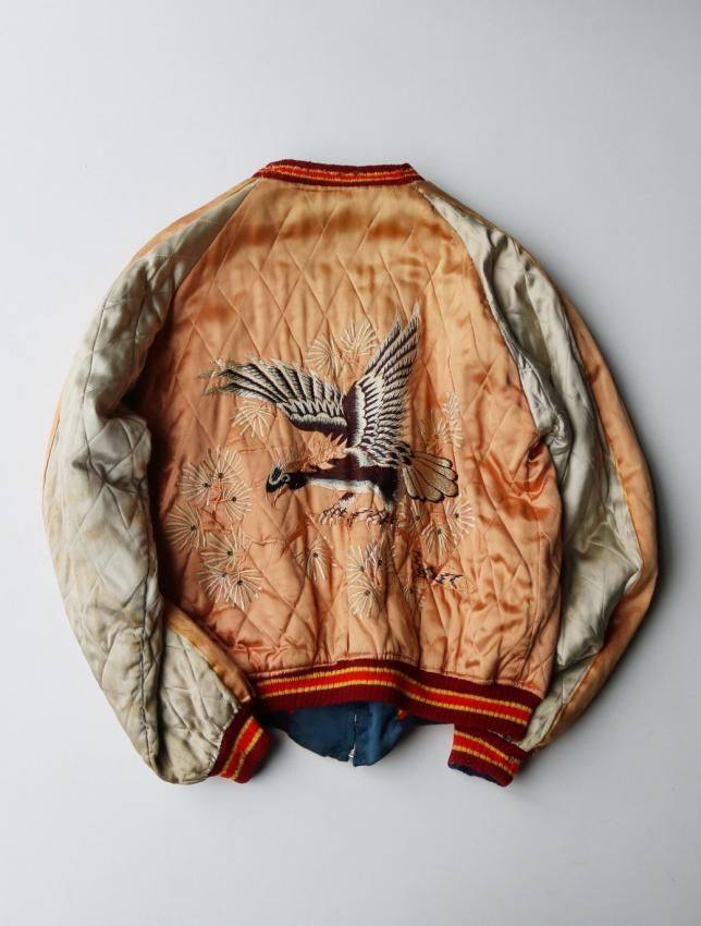 50s スカジャン　スーベニアジャケット　souvenir jacket 50s SOUVENIR JACKET 50年代 スーベニアジャケット 別珍