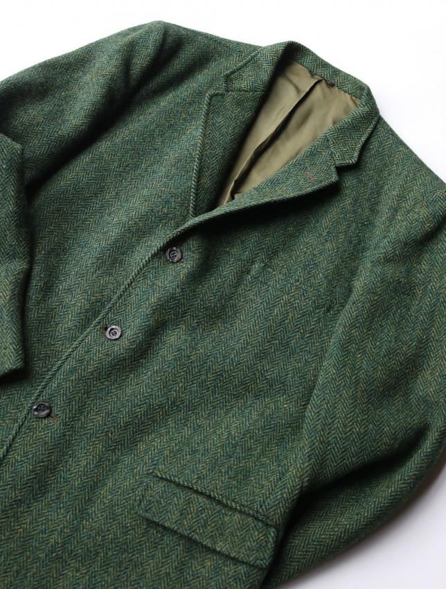 60s TOWNCRAFT ハリスツイードジャケット | サイズML - MATIN