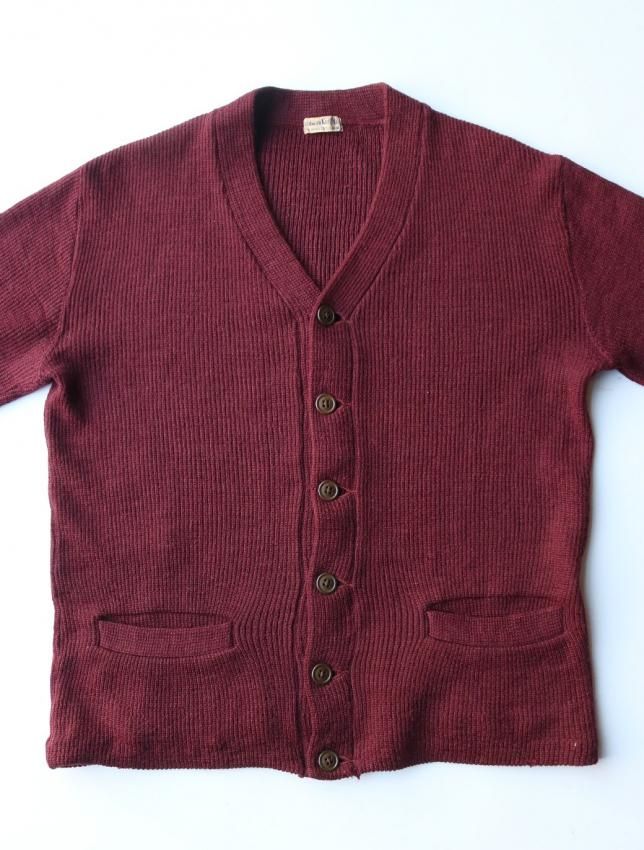 40S〜 ヴィンテージ ウールカーディガン ワークカーディガン 40sカーディガン | ウール - MATIN, VINTAGE OUTFITTERS