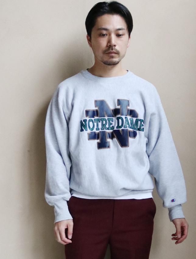 80s CHAMPION REVERSE WEAVE | ノートルダム Lサイズ - MATIN