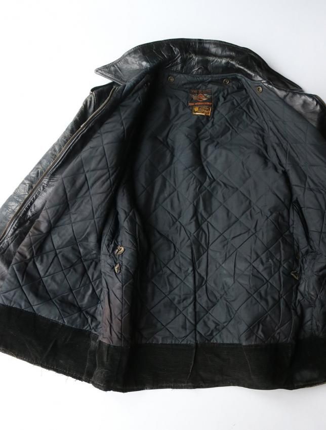 Harley-Davidson ビンテージ　ライダースジャケット　アメカジ 370fd695629eb44c62c5ebdbb9acaf