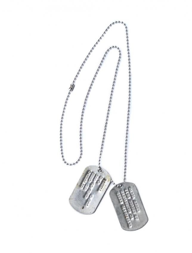 WWII期 ヴィンテージ ドッグタグ ネームプレート US Army ミリタリー WWII期 ヴィンテージ ドッグタグ ネームプレート US Army ミリタリー
