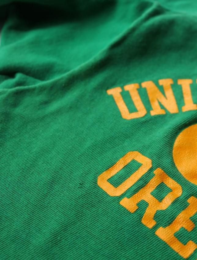 70s CHAMPION FOOTBALL TEE | オレゴン大学 - MATIN, VINTAGE