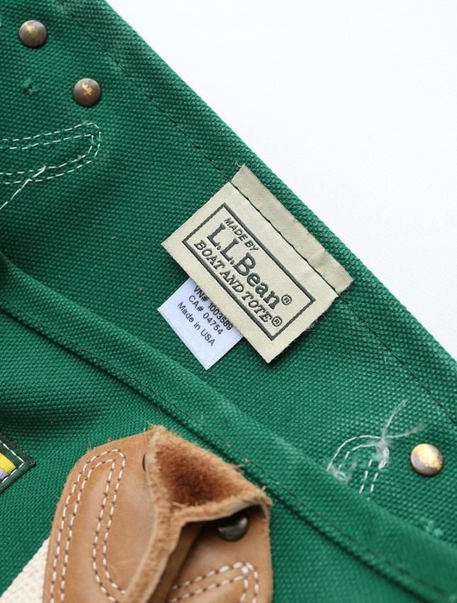 90s L.L.BEAN トートバッグ | レザー ハンドル - MATIN, VINTAGE