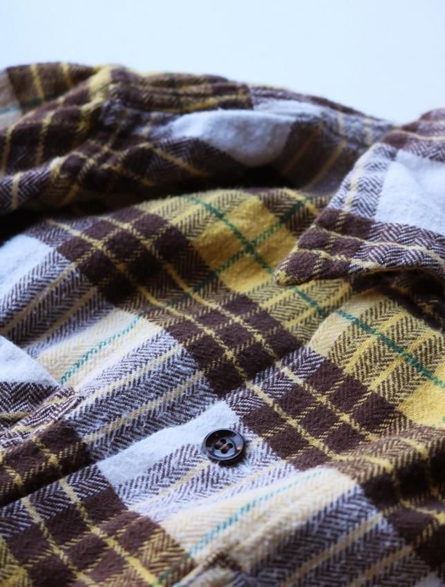 50s PENNEY'S TOWNCRAFT | コットンネルシャツ - MATIN, VINTAGE