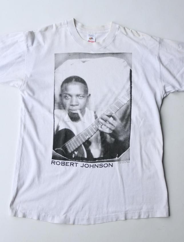 90s ROBERT JOHNSON Tシャツ | XL - MATIN, VINTAGE OUTFITTERS